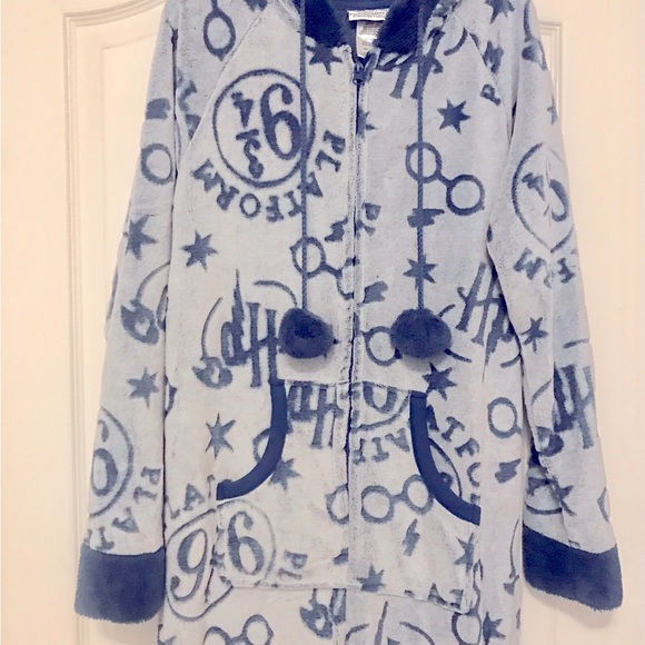Harry Potter Ladies Fleece Onesie Hoodie- Never Worn- small - Picture 3 of 6
